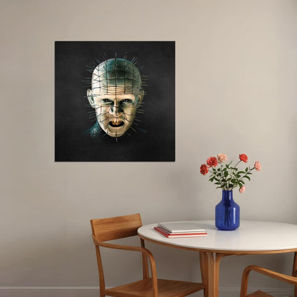 Hellraiser Movie Poster Horror Film Wall Art Cult Classic Print