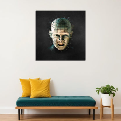 Hellraiser Movie Poster Horror Film Wall Art Cult Classic Print