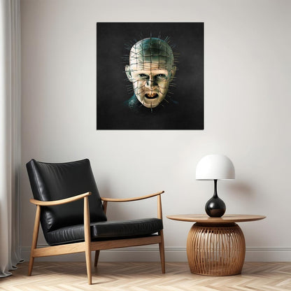 Hellraiser Movie Poster Horror Film Wall Art Cult Classic Print