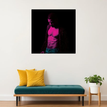Kid Cudi Passion Pain & Demon Slayin' Album Cover Art Music Poster Rap Wall Print