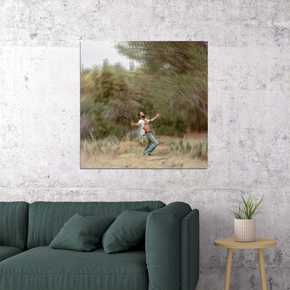 Kid Cudi Speedin' Bullet 2 Heaven Album Cover Art Music Poster Rap Wall Print - xonomax