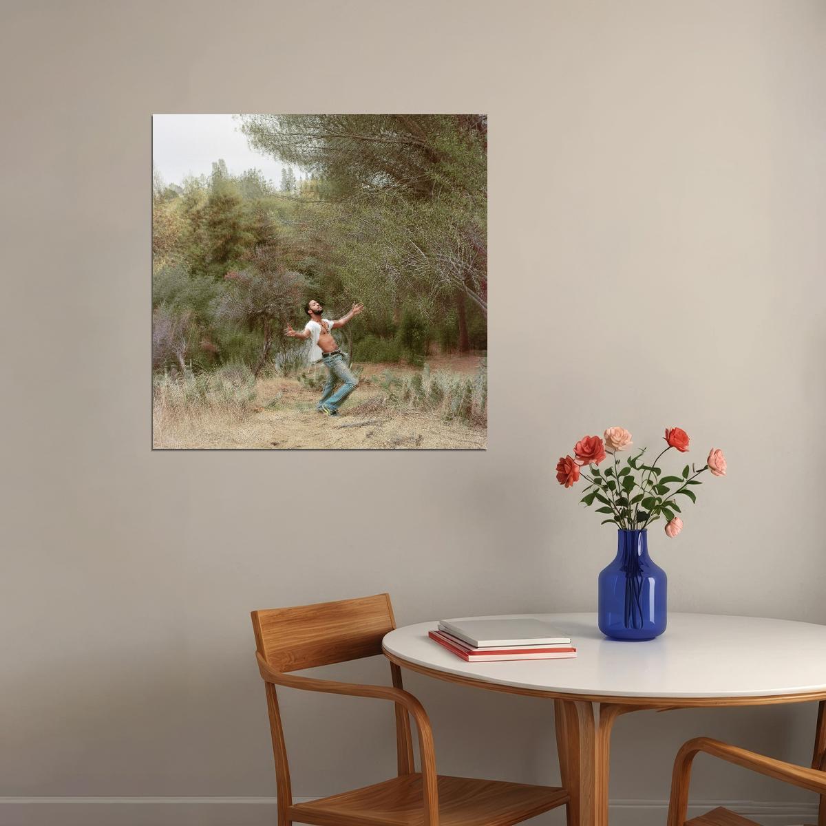 Kid Cudi Speedin' Bullet 2 Heaven Album Cover Art Music Poster Rap Wall Print - xonomax