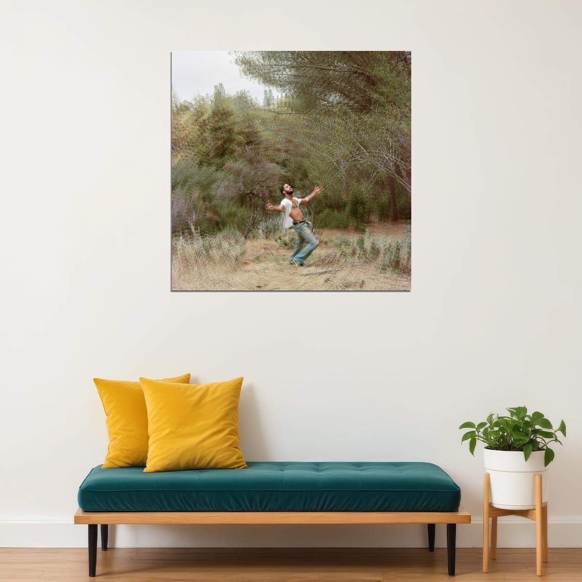 Kid Cudi Speedin' Bullet 2 Heaven Album Cover Art Music Poster Rap Wall Print - xonomax