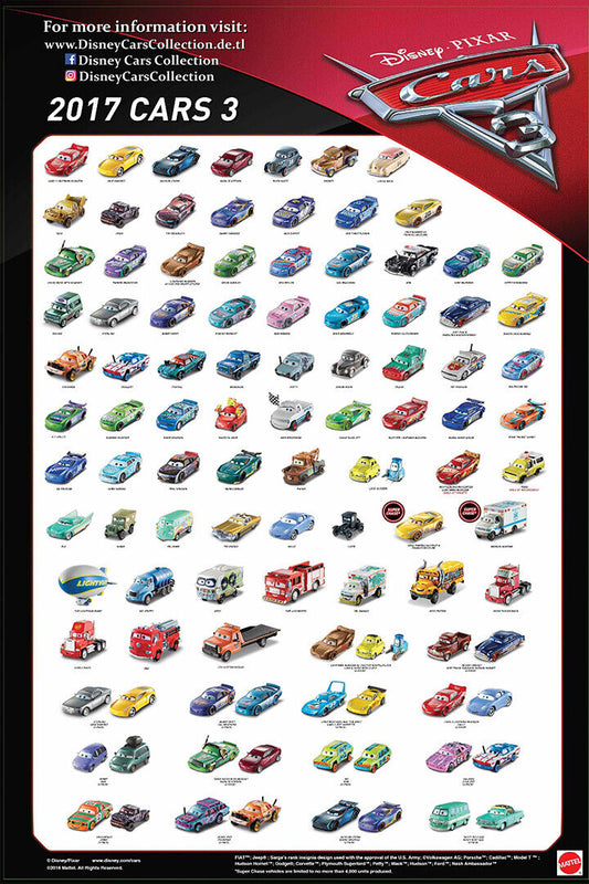 Cars Lightning Mcqueen Cartoon Movie Poster Wall Art Print Home Wall Decor