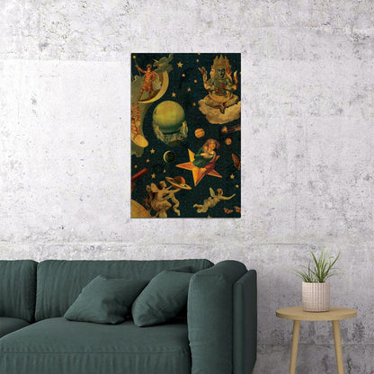 Smashing Pumpkins Mellon Collie Men Woman Music Album Poster Wall Art Print Home Wall Decor