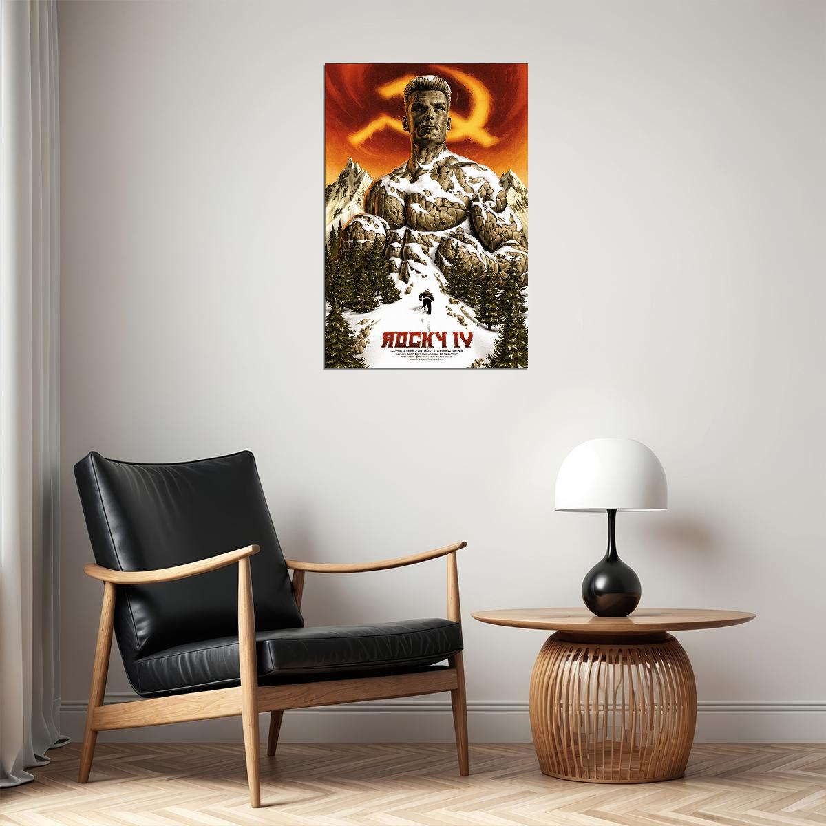 Rocky Iv Drama Sport Movie Poster Wall Art Print Home Wall Decor - xonomax