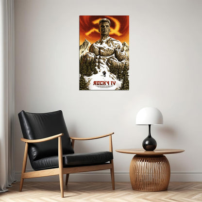 Rocky Iv Drama Sport Movie Poster Wall Art Print Home Wall Decor - xonomax