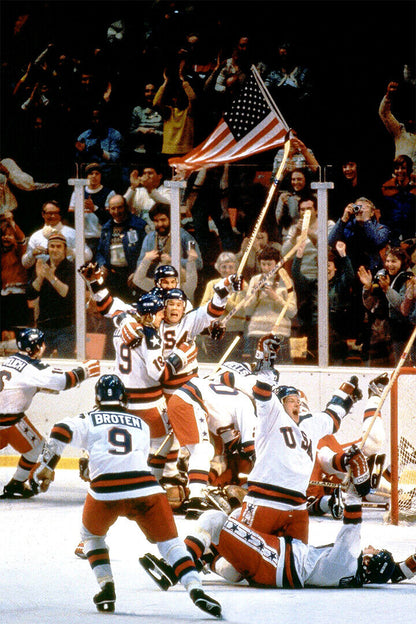 1980 Hockey Miracle On Ice Poster Wall Art Print Home Wall Decor - xonomax