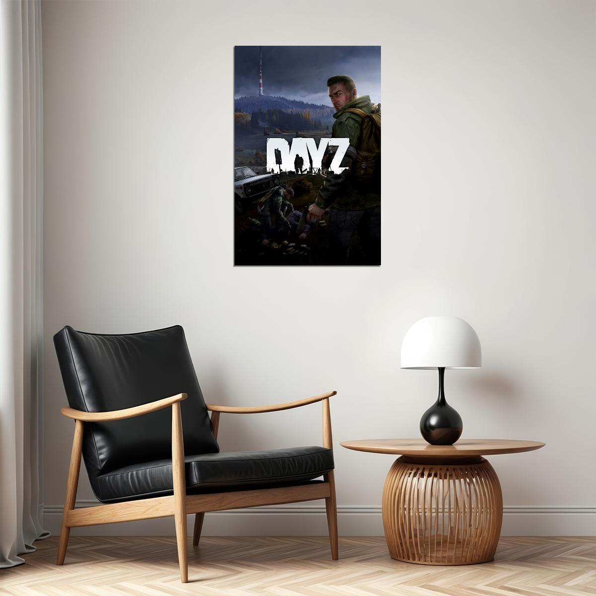 Dayz Video Game Multiplayer Horror Poster Wall Art Print Home Wall Decor