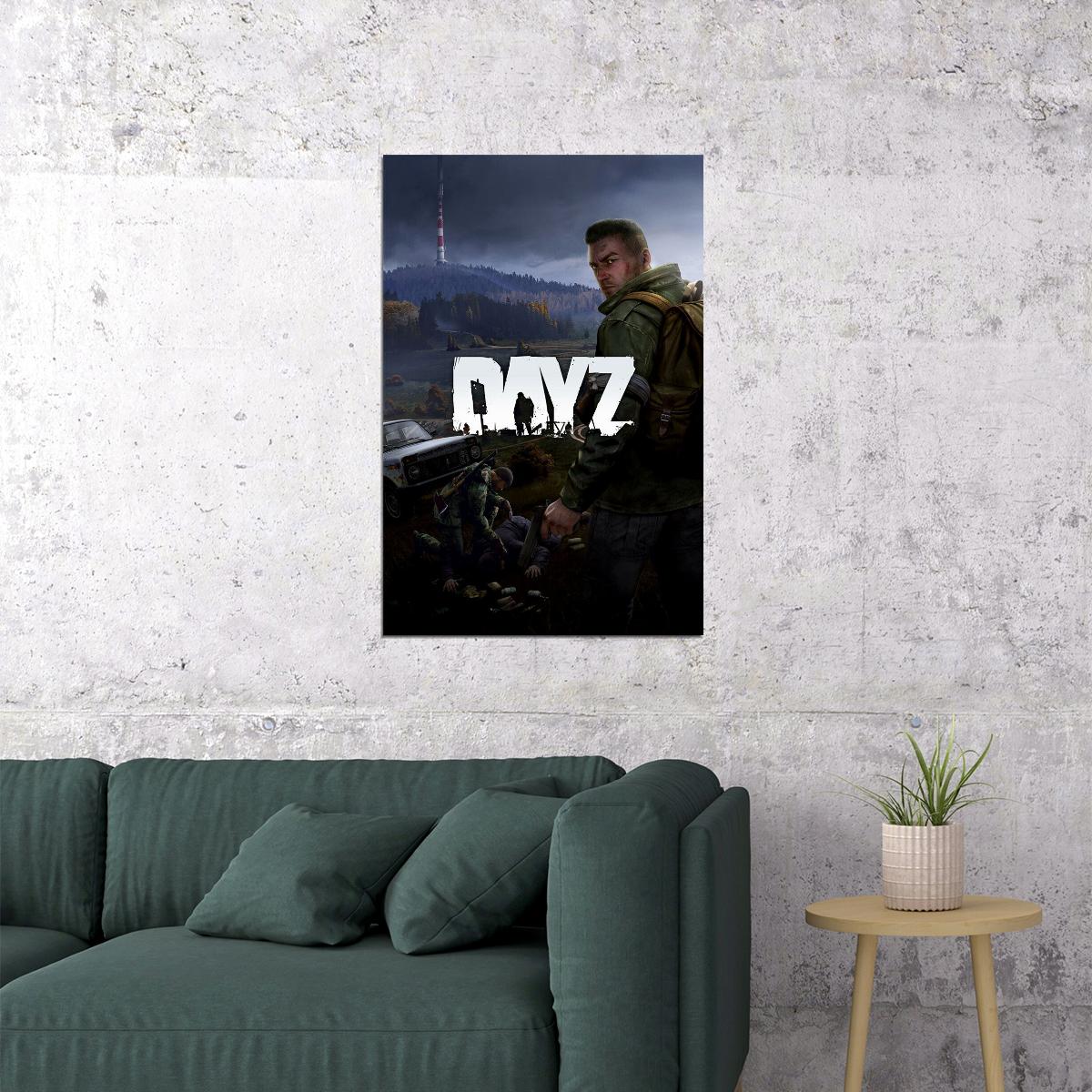 Dayz Video Game Multiplayer Horror Poster Wall Art Print Home Wall Decor