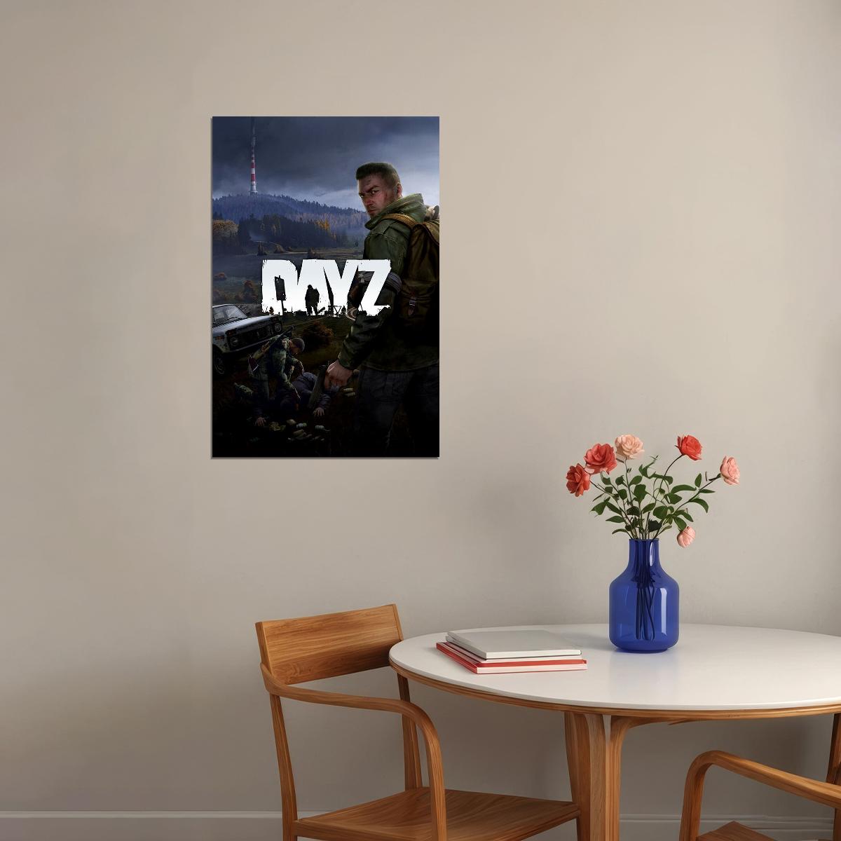 Dayz Video Game Multiplayer Horror Poster Wall Art Print Home Wall Decor