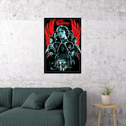 The Warriors Classic Movie Crime Thriller Action Poster Wall Art Print Home Wall Decor - xonomax