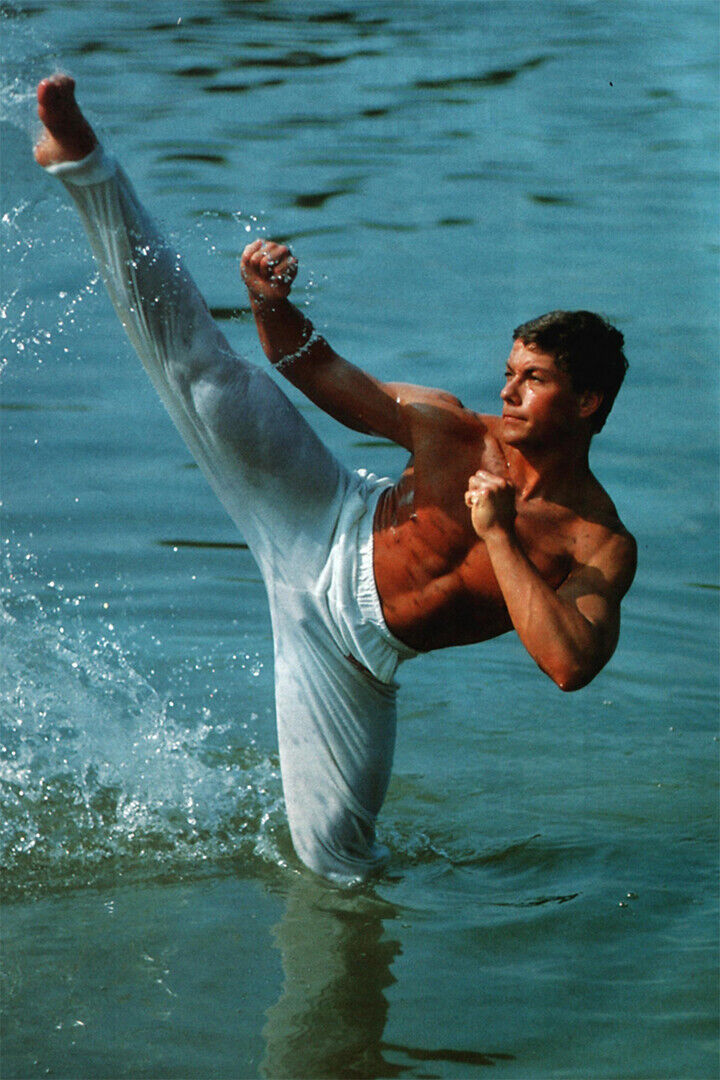 Jean Claude Van Damme Doing The Splits Poster Wall Art Print Home Wall Decor