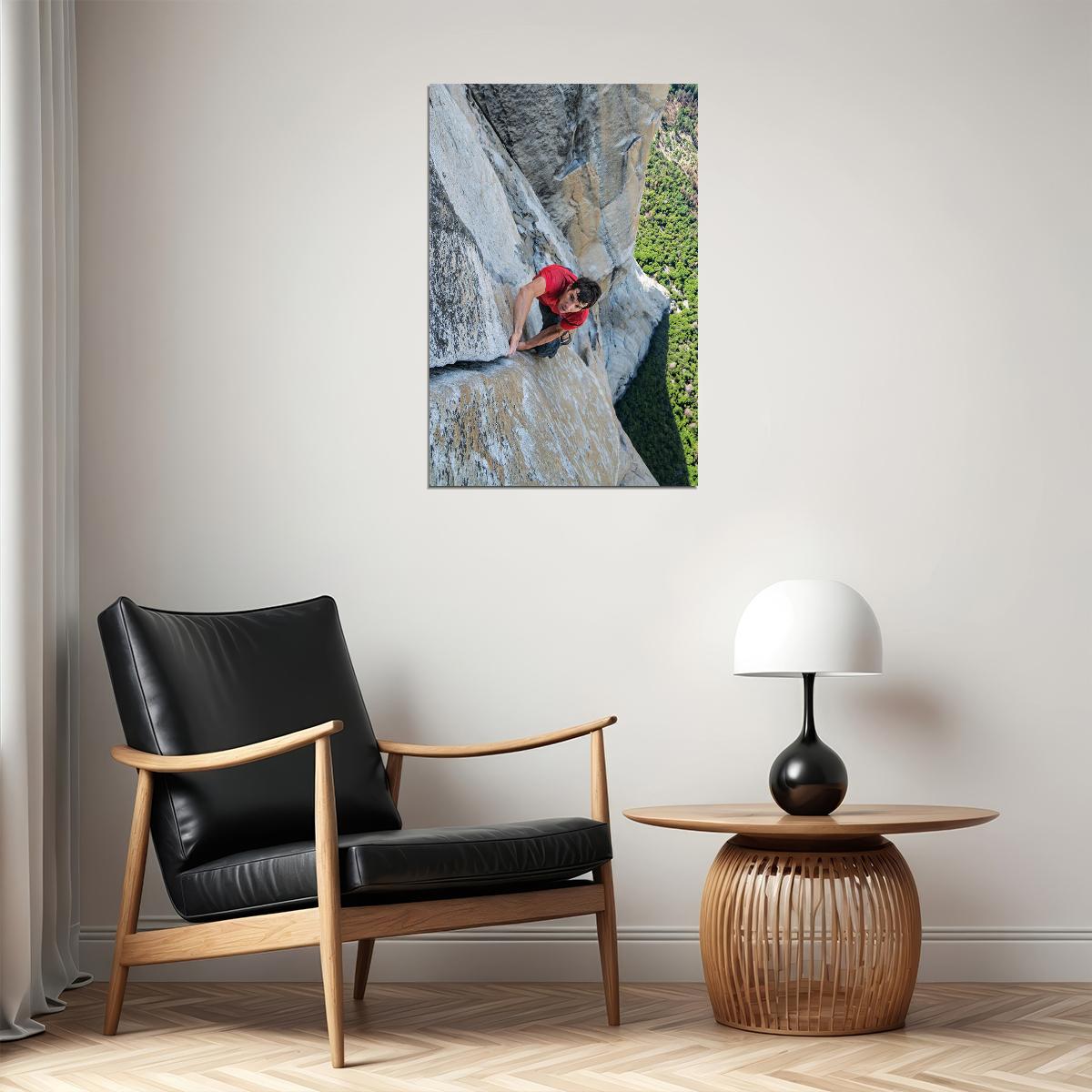 Alex Honnold Free Solo Sport Yosemite Climbing Poster Wall Art Print Home Wall Decor