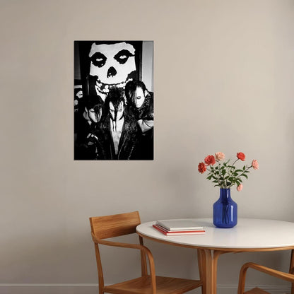 The Misfits Rock Music Band Rock Group Star Poster Wall Art Print Home Wall Decor