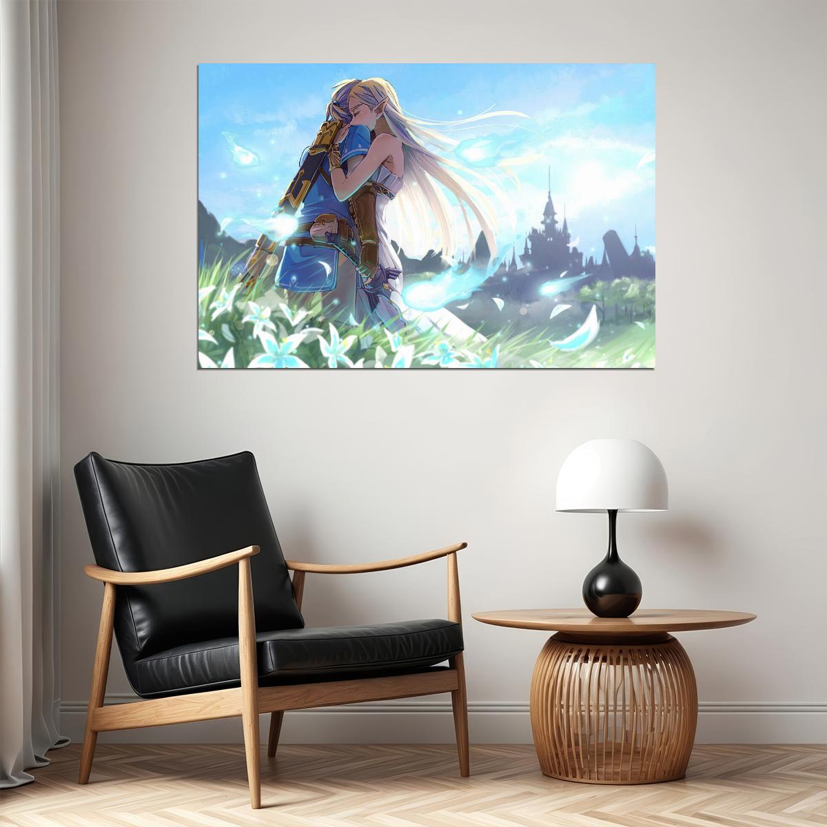 The Legend Of Zelda Breath Of The Wild Game Poster Wall Art Print Home Wall Decor