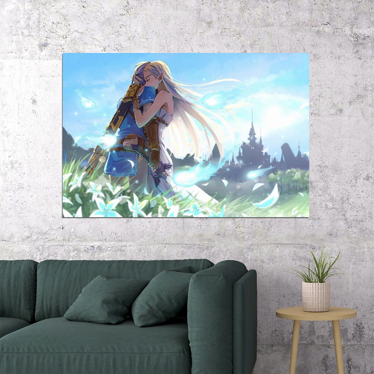 The Legend Of Zelda Breath Of The Wild Game Poster Wall Art Print Home Wall Decor