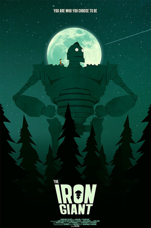 The Iron Giant Adventure Movie Poster Wall Art Print Home Wall Decor - xonomax