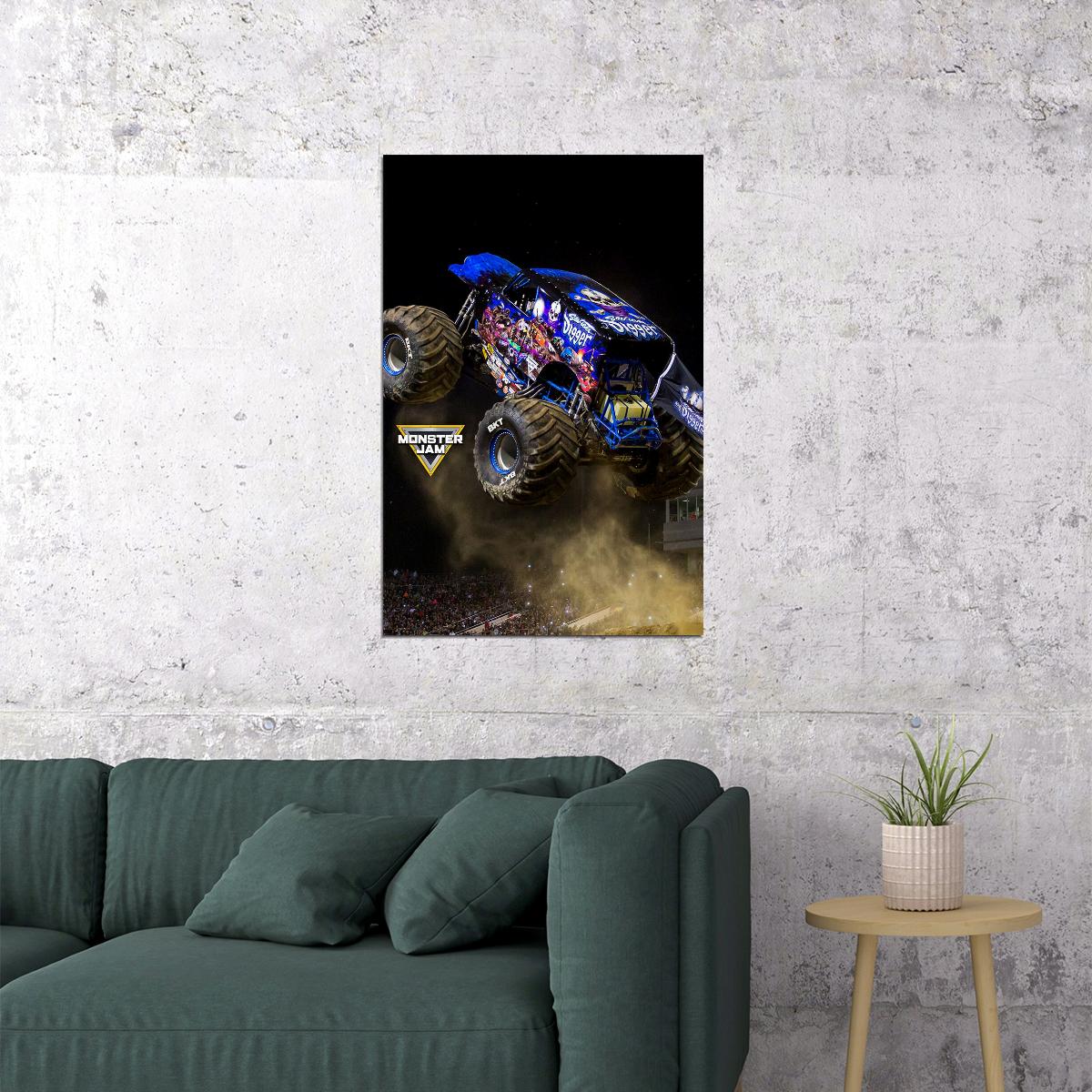 Monster Truck Sport Racing Son-uva Digger Room Poster Wall Art Print Home Wall Decor