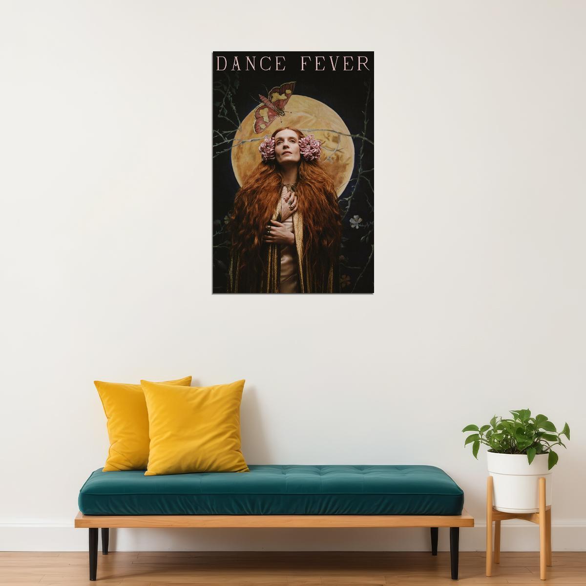 Florence The Machine Dance Fever Music Album Poster Wall Art Print Home Wall Decor