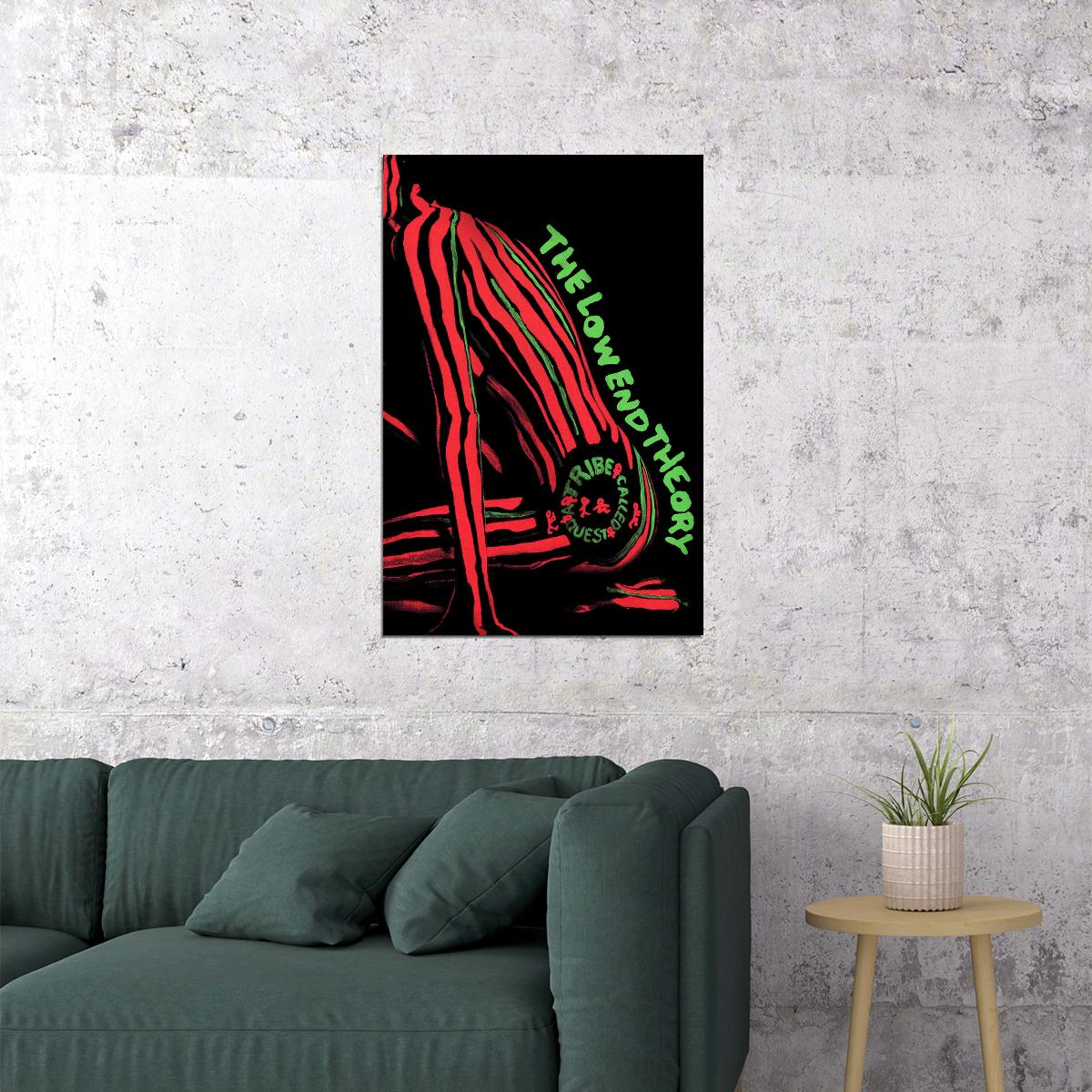 A Tribe Called Quest The Low End Theory Rap Artist Music Poster Wall Art Print Home Wall Decor - xonomax