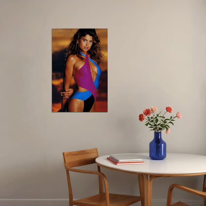Kathy Ireland Female Model Beautiful Actor Poster Wall Art Print Home Wall Decor