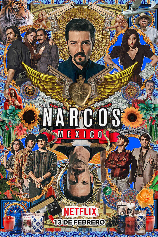 Narcos Mexico Season 2 Action Crime Tv Show Poster Wall Art Print Home Wall Decor - xonomax