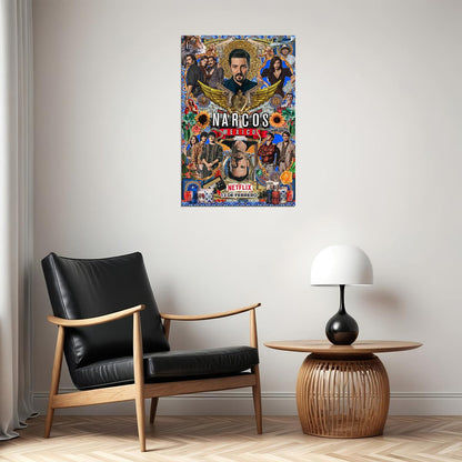 Narcos Mexico Season 2 Action Crime Tv Show Poster Wall Art Print Home Wall Decor