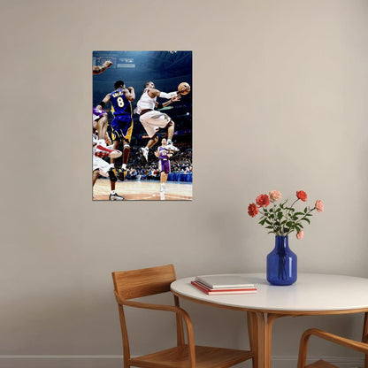 Allen Iverson Ai Listen To My Heart Mvp Basketball Poster Wall Art Print Home Wall Decor