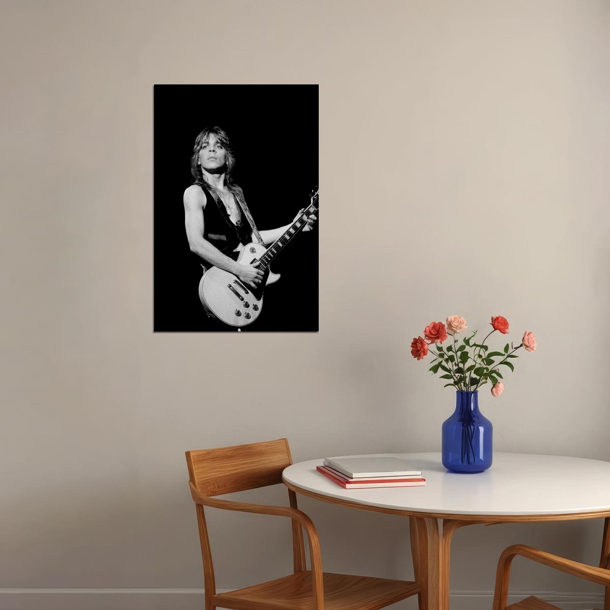 Randy Rhoads Musician Guitarist Poster Wall Art Print Home Wall Decor