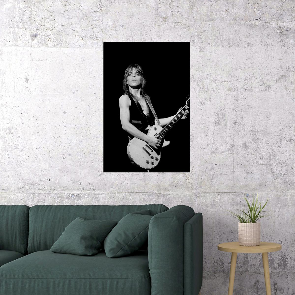 Randy Rhoads Musician Guitarist Poster Wall Art Print Home Wall Decor