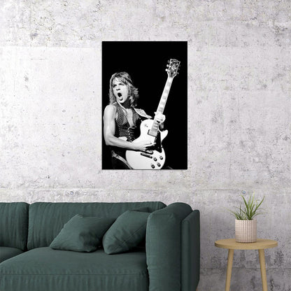 Randy Rhoads Ozzy Osbourne Heavy Metal Poster Wall Art Print Home Wall Decor