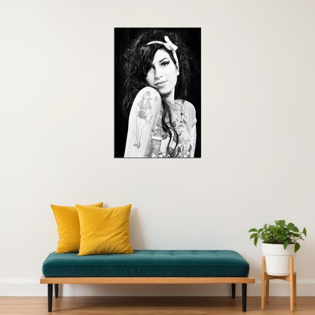 Amy Winehouse Artist British Singer Poster Wall Art Print Home Wall Decor