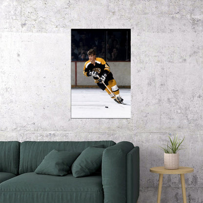 Bobby Orr Celebrity Ice Hockey Player Poster Wall Art Print Home Wall Decor