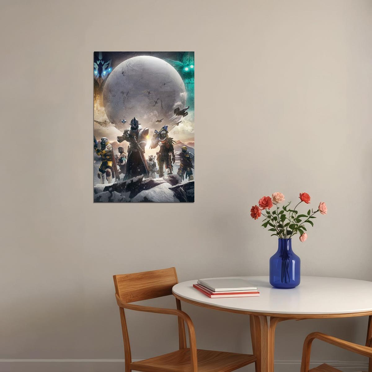 Destiny 2 Video Game Adventure Poster Wall Art Print Home Wall Decor