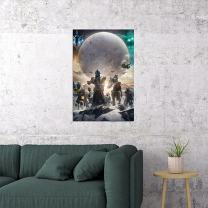 Destiny 2 Video Game Adventure Poster Wall Art Print Home Wall Decor