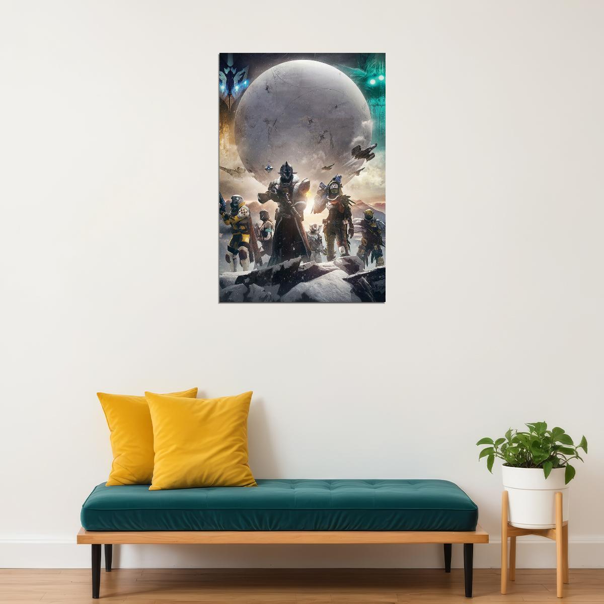 Destiny 2 Video Game Adventure Poster Wall Art Print Home Wall Decor