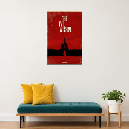 The Evil Within Ghost Survival Shooting Game Poster Wall Art Print Home Wall Decor