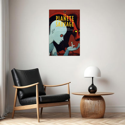 Fantastic Planet La Planete Sauvage Movie Poster Wall Art Print Home Wall Decor