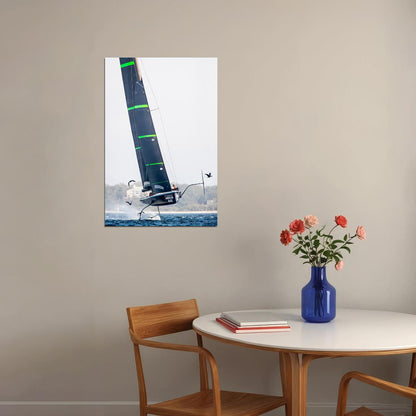 America's Cup Yacht Race Poster Wall Art Print Home Wall Decor