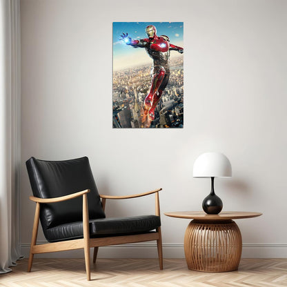 Iron Man Avengers Movie Tony Stark Poster Wall Art Print Home Wall Decor