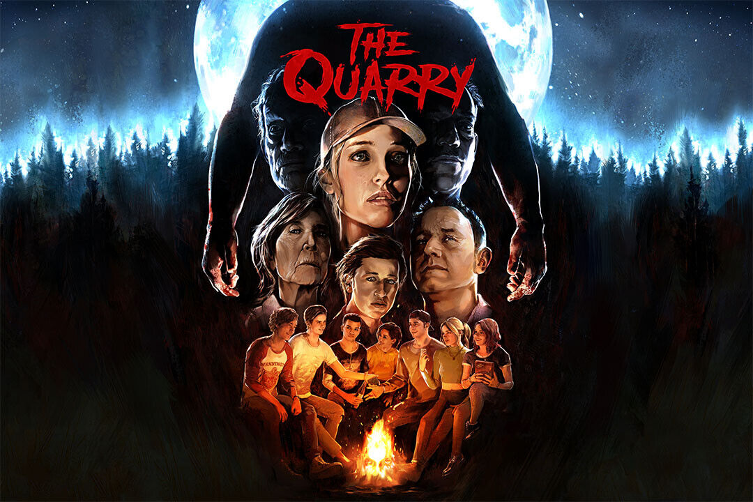 The Quarry Drama Horror Video Game Poster Wall Art Print Home Wall Decor