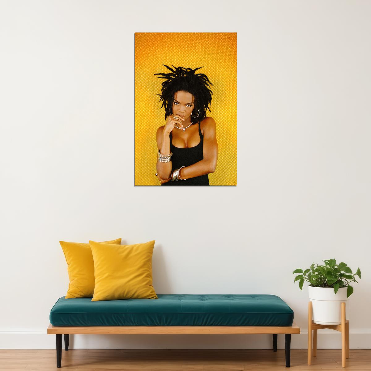 Lauryn Hill Celebrity Music Singer Actor Poster Wall Art Print Home Wall Decor