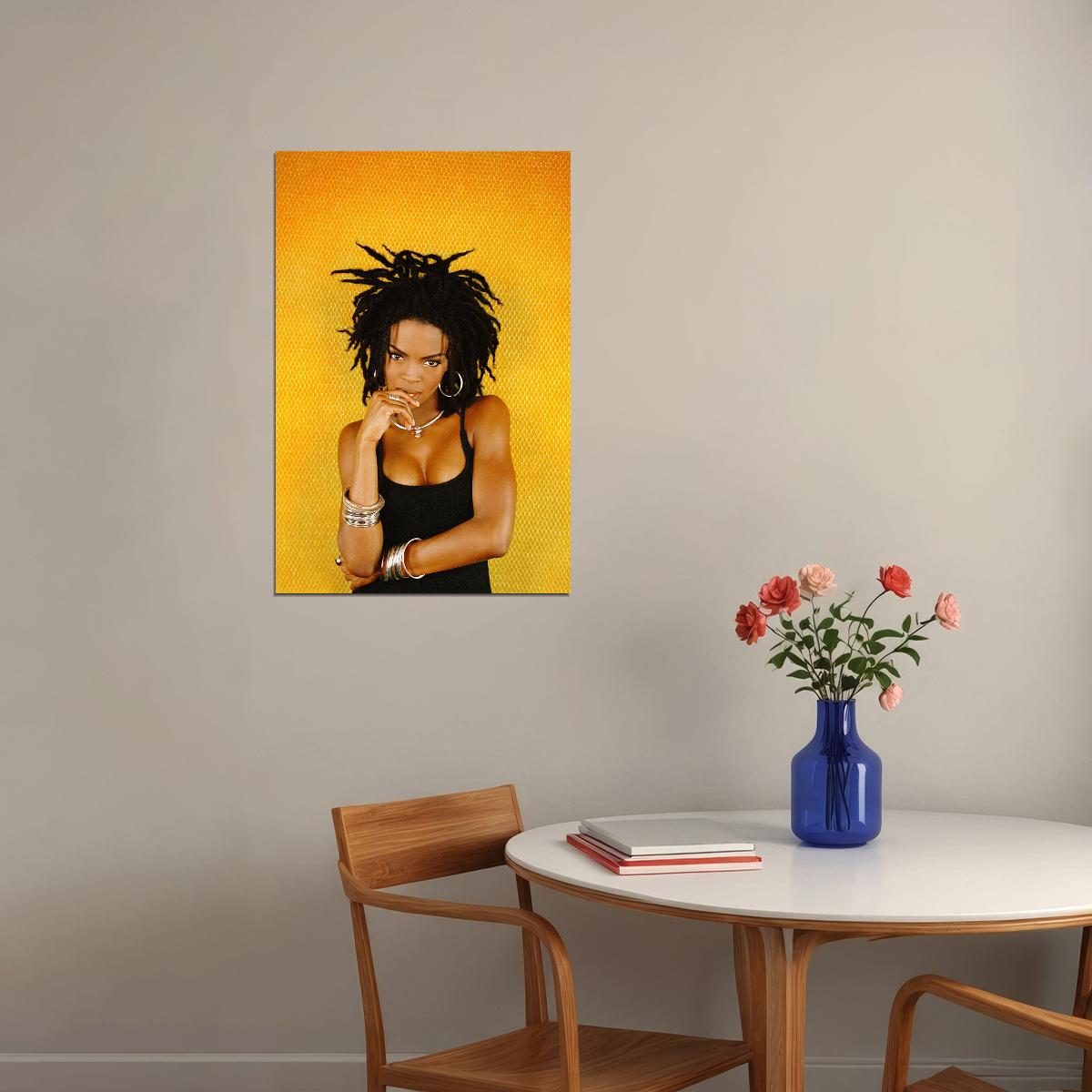 Lauryn Hill Celebrity Music Singer Actor Poster Wall Art Print Home Wall Decor