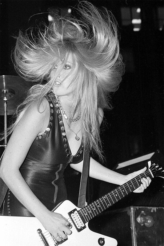 Lita Ford Celebrity Singer Vocalist Star Poster Wall Art Print Home Wall Decor