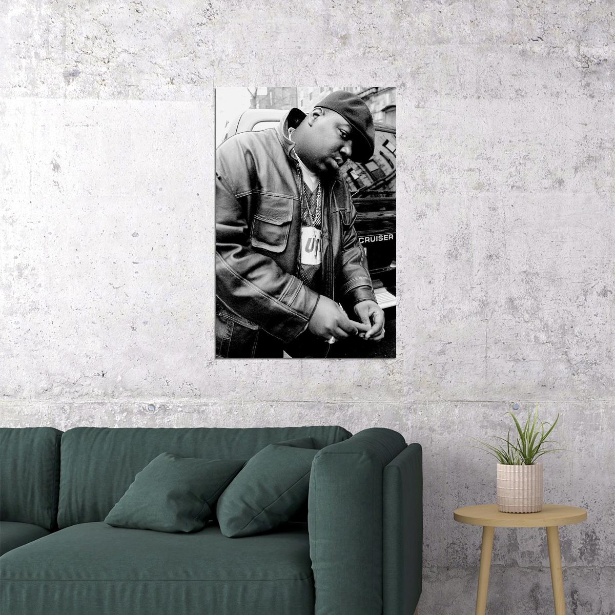 Notorious Big Biggie 80's 90's Singer Music Poster Wall Art Print Home Wall Decor