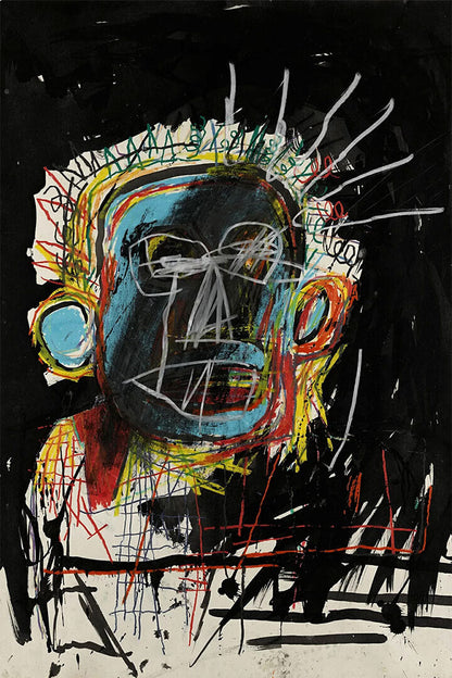 Jean Michel Basquiat Gift For Men Poster Wall Art Print Home Wall Decor