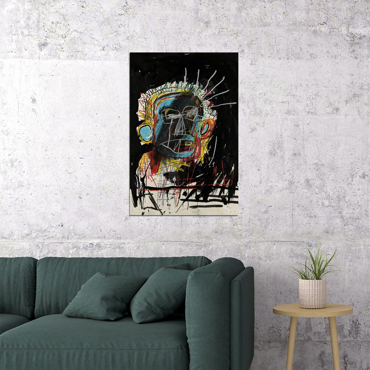 Jean Michel Basquiat Gift For Men Poster Wall Art Print Home Wall Decor