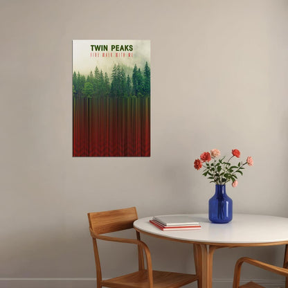 Twin Peaks 2017 Movie Tv Series David Lynch Thriller Poster Wall Art Print Home Wall Decor