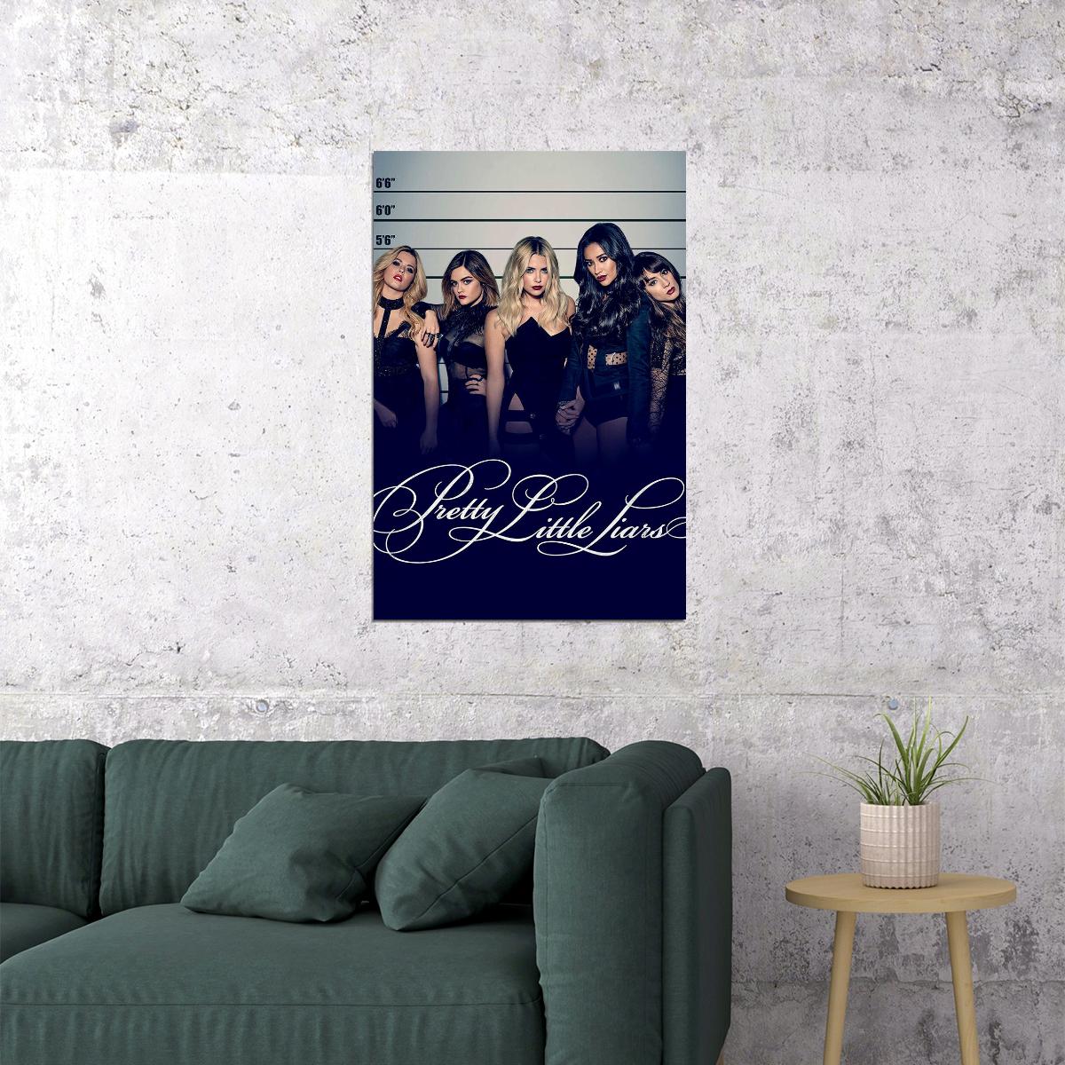 Pretty Little Liars Tv Series Drama Mystery Poster Wall Art Print Home Wall Decor